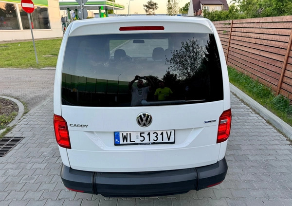 Volkswagen Caddy cena 130000 przebieg: 180000, rok produkcji 2019 z Białobrzegi małe 466